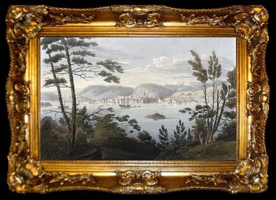 framed  John William Edy Arendal from Tromoe, ta009-2